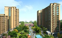 小區(qū)內(nèi)墻工程膩?zhàn)臃? title=