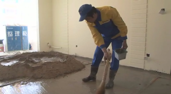 地面粗找平砂漿系統(tǒng)施工工藝