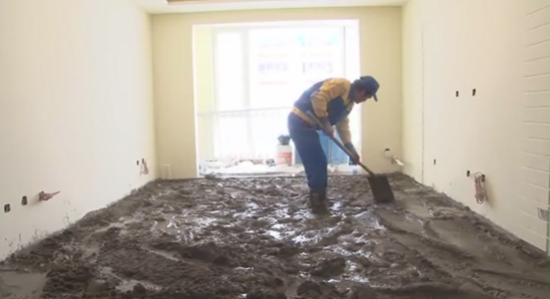 地面粗找平砂漿系統(tǒng)施工工藝