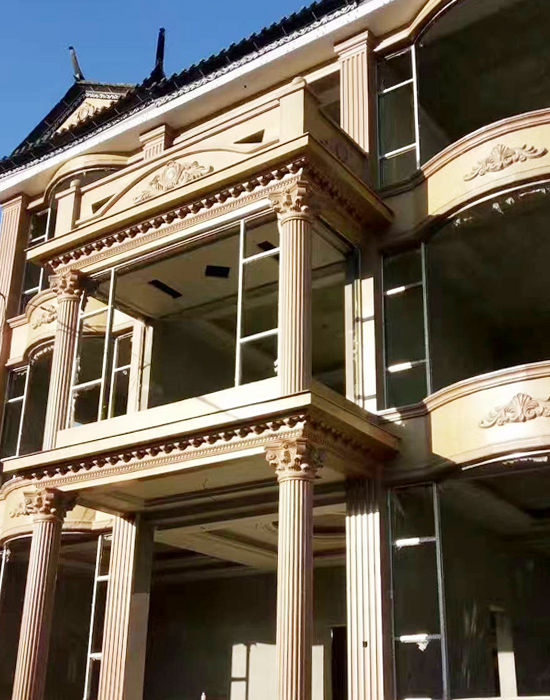 云南省麗江永勝自建房采用綠舟砂漿的外墻膩?zhàn)臃?/></p><p style=