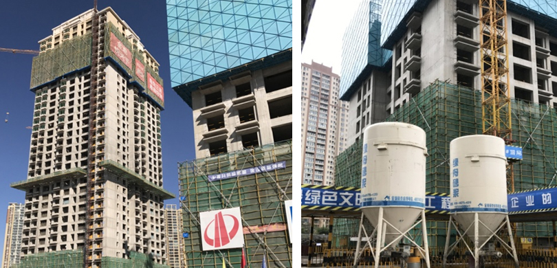 金地恒泰城是用綠舟砂漿生產(chǎn)的抗裂砂漿、抹灰砂漿和砌筑砂漿