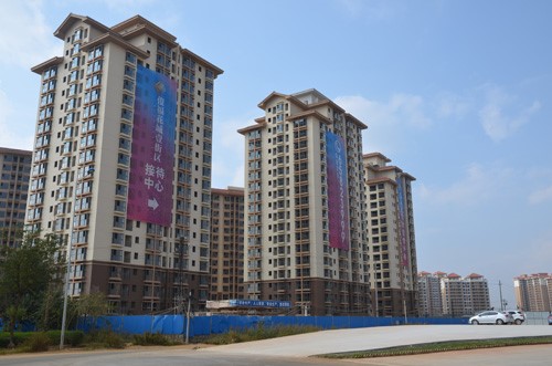 綠舟外墻抗裂膩子粉工程案列