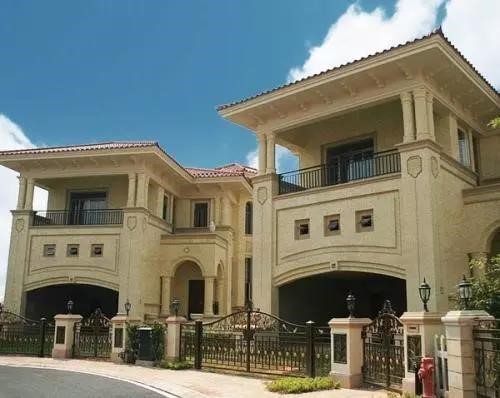 綠舟真石漆施工效果