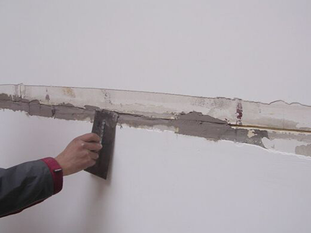 墻面裂縫